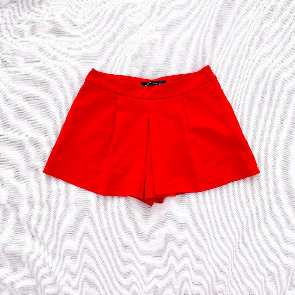 Zara Red Shorts - Size XS